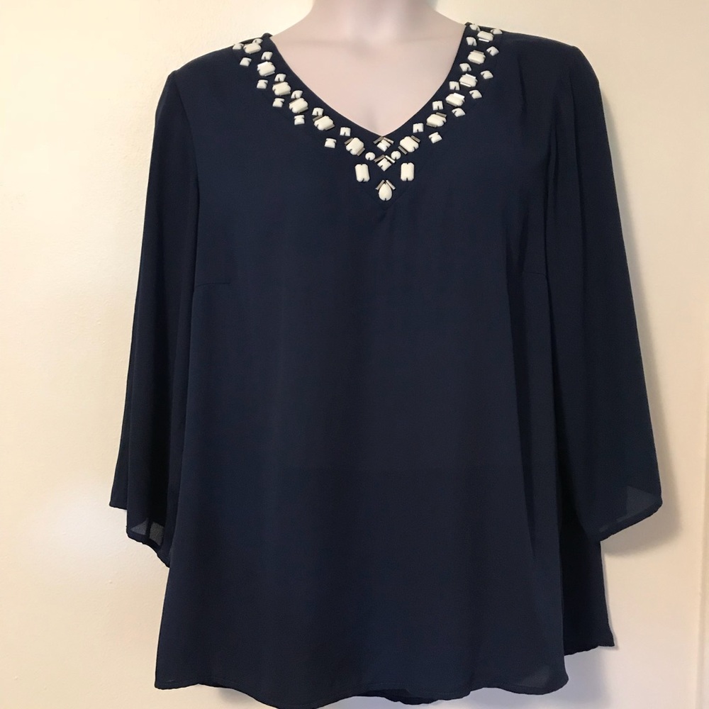 Blue blouse